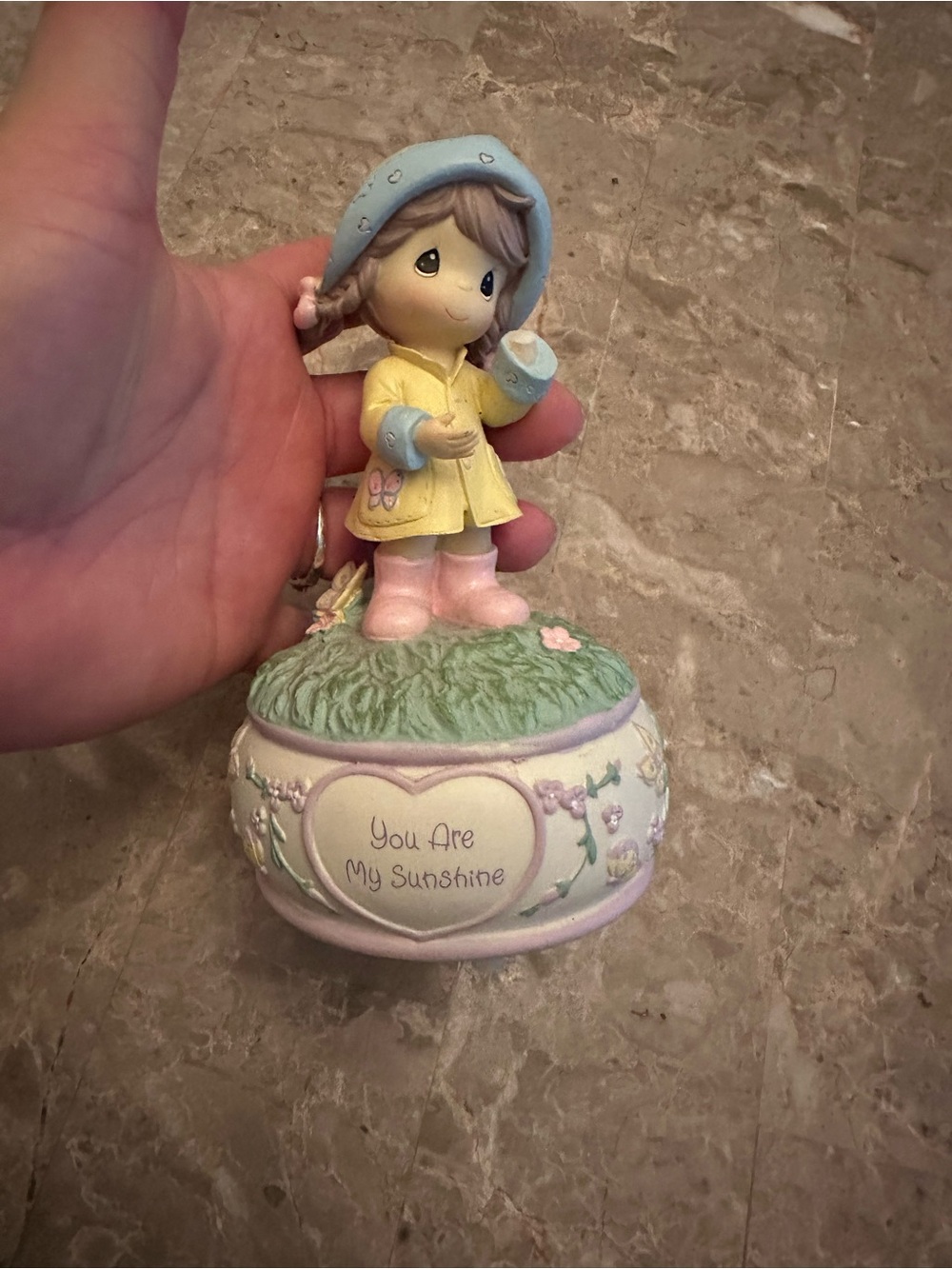 Precious Moments You Are My Sunshine Music Figurine 104103…No Box